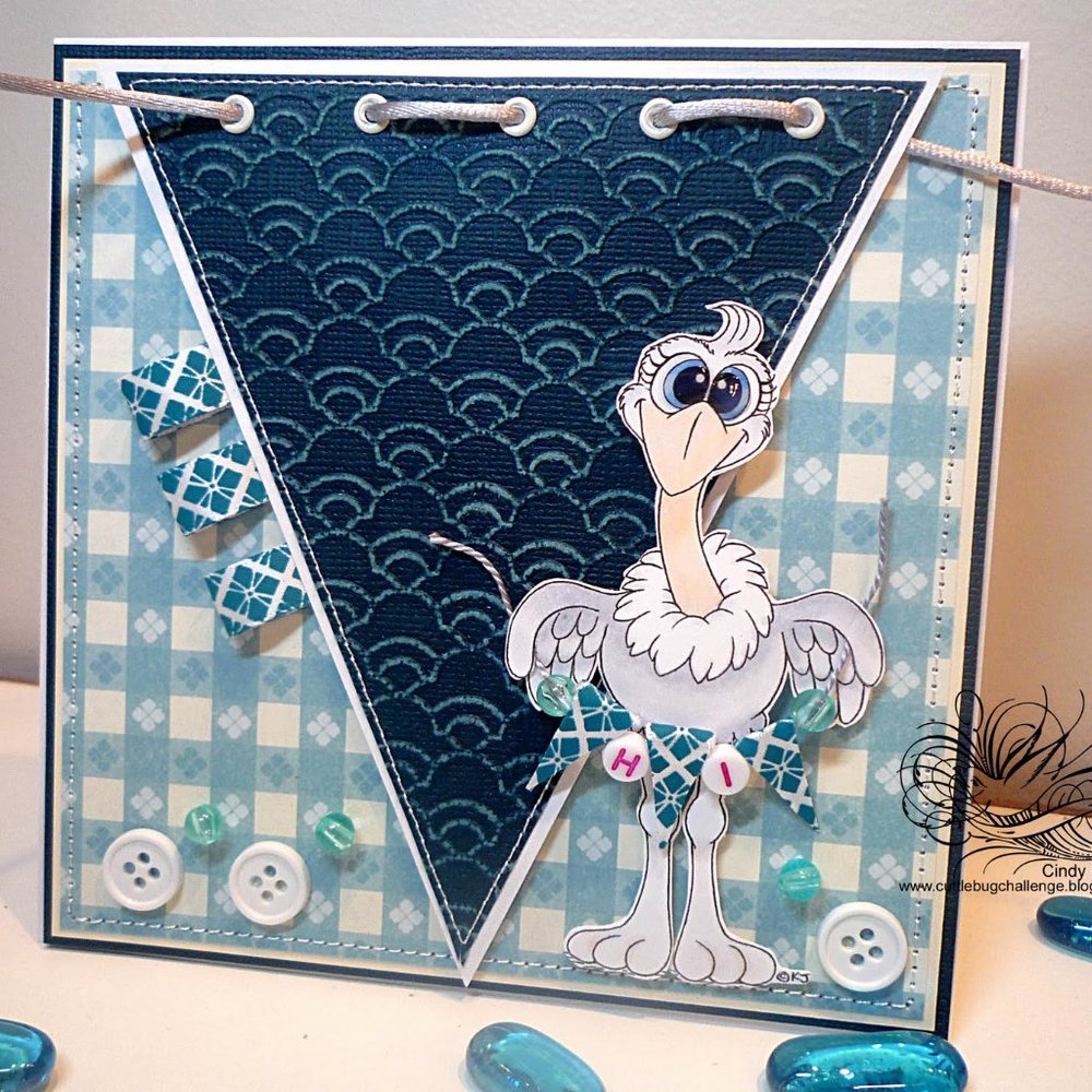 Cuttlebug 4” x 6” SCALES embossing folder - Picture 6 of 7